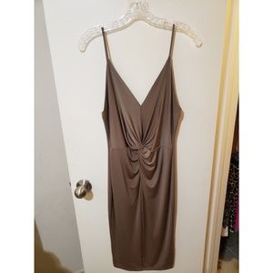 Taupe A'gaci Dress